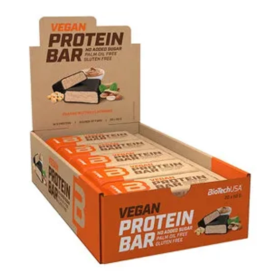 Vegan Protein Bar fehérjeszelet Étel& Snack