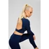 BACKLESS PADDED LONG-SLEEVE Női felső