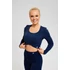 BACKLESS PADDED LONG-SLEEVE Női felső